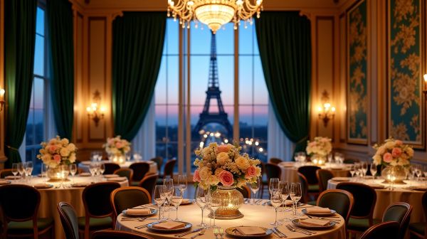 Organisation d'événements sur mesure au luxe parisien